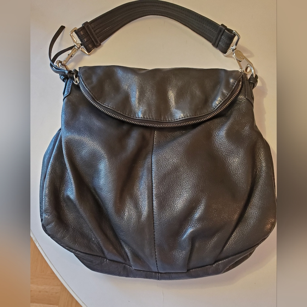 Margot New York Adelle Black Leather Bag